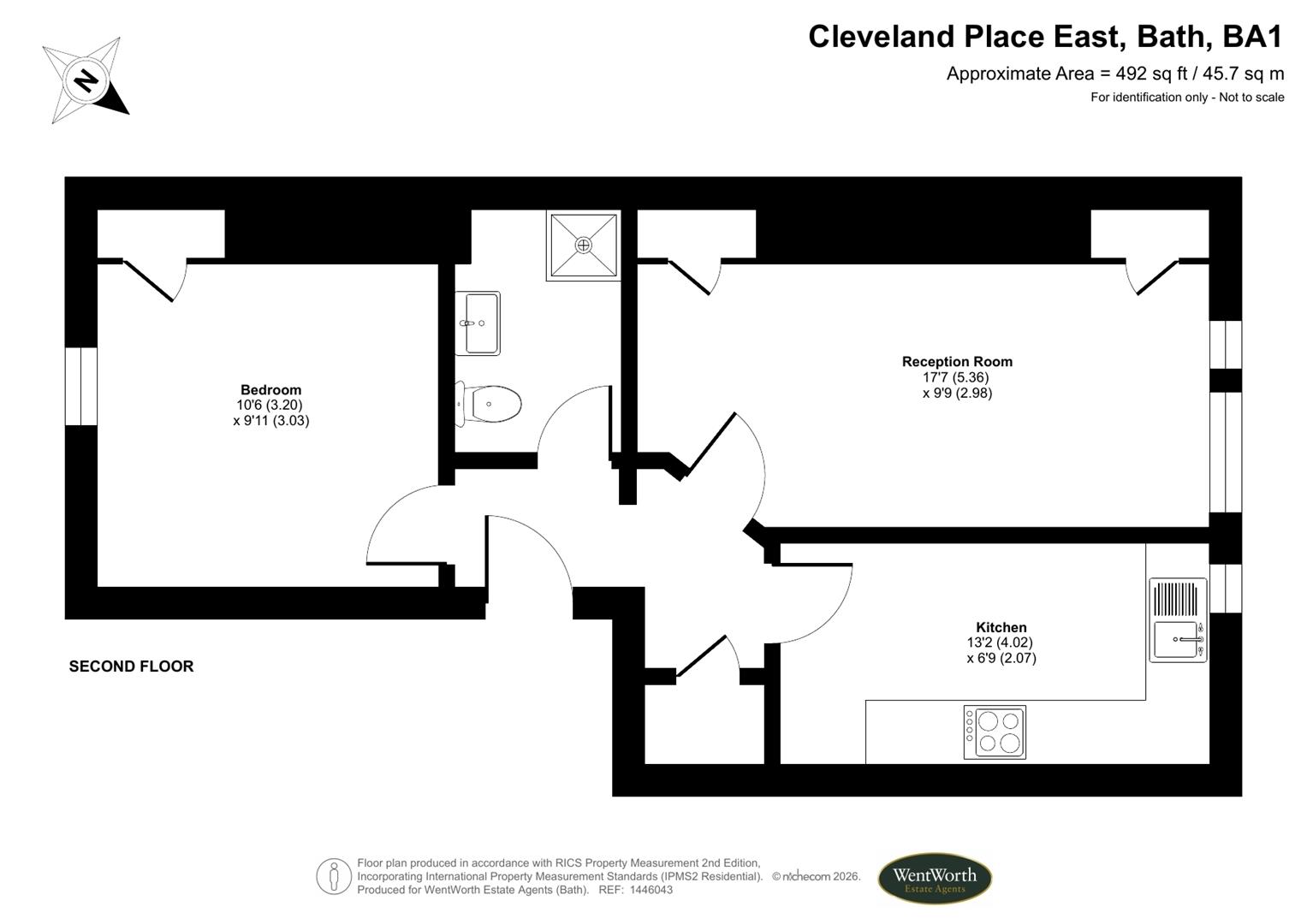 Floorplans For Cleveland Place East, Walcot, Bath