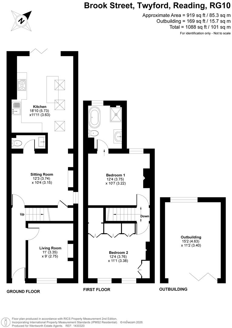 Floorplans For Brook Street, Twyford, Reading, Berkshire, RG10