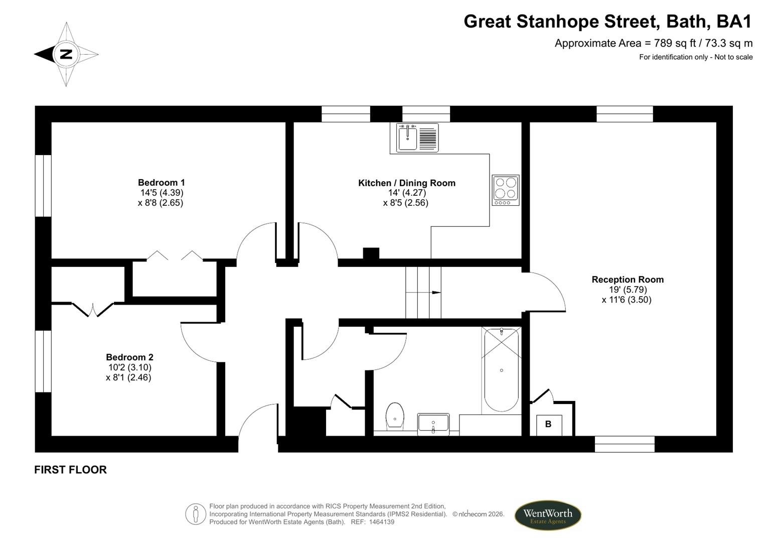 Floorplans For Great Stanhope St, Bath