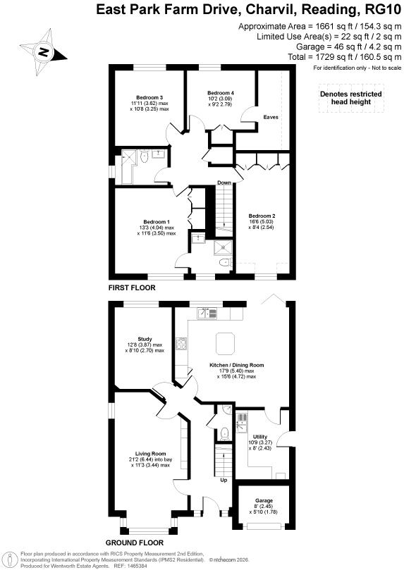 Floorplans For East Park Farm Drive, Charvil, Reading, Berkshire, RG10