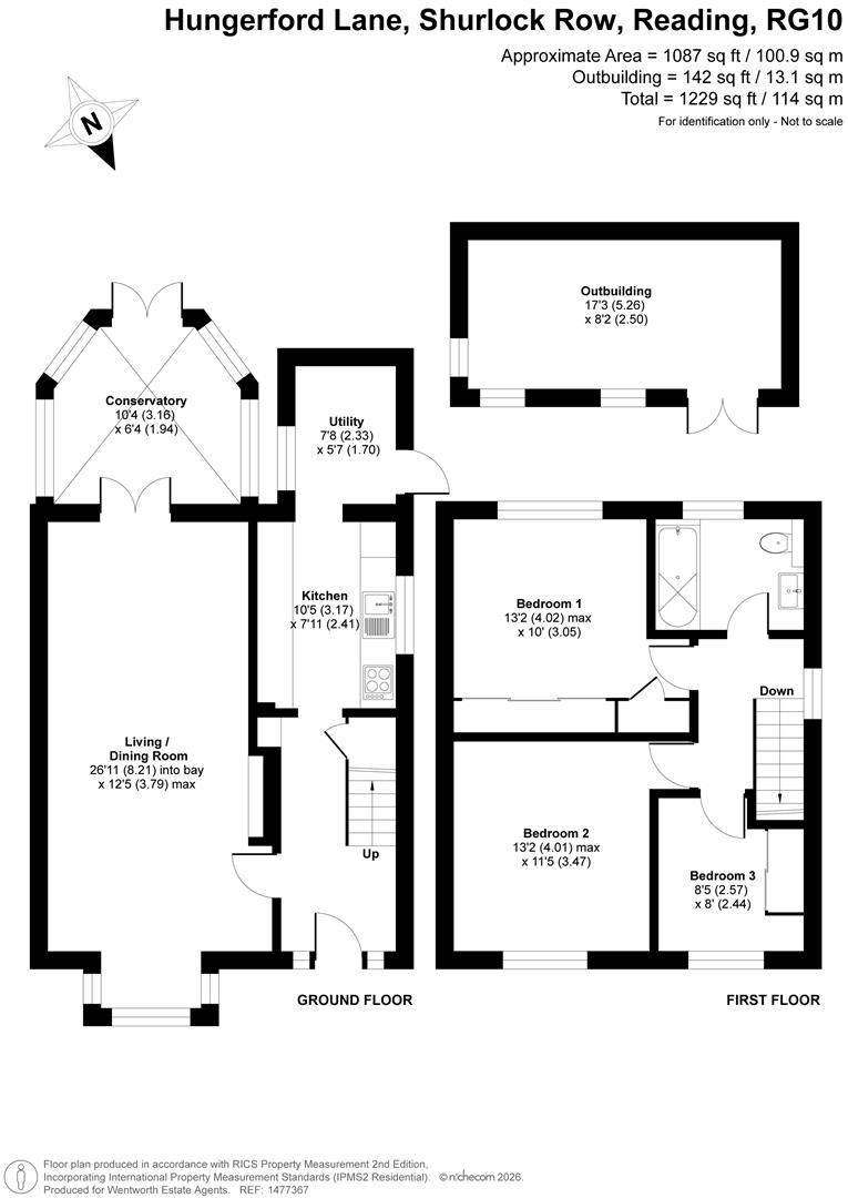 Floorplans For Hungerford Lane, Shurlock Row, Reading, Berkshire, RG10