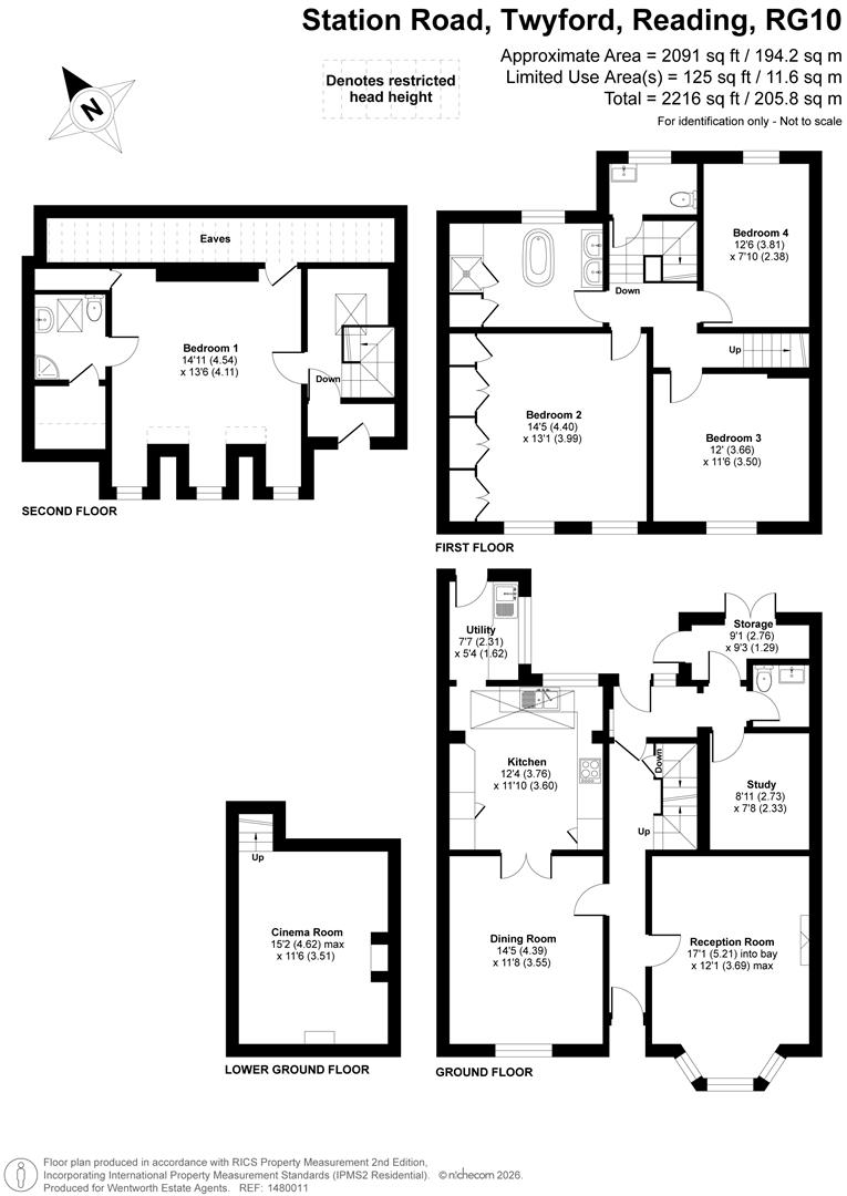 Floorplans For Station Road, Twyford, Reading, Berkshire, RG10
