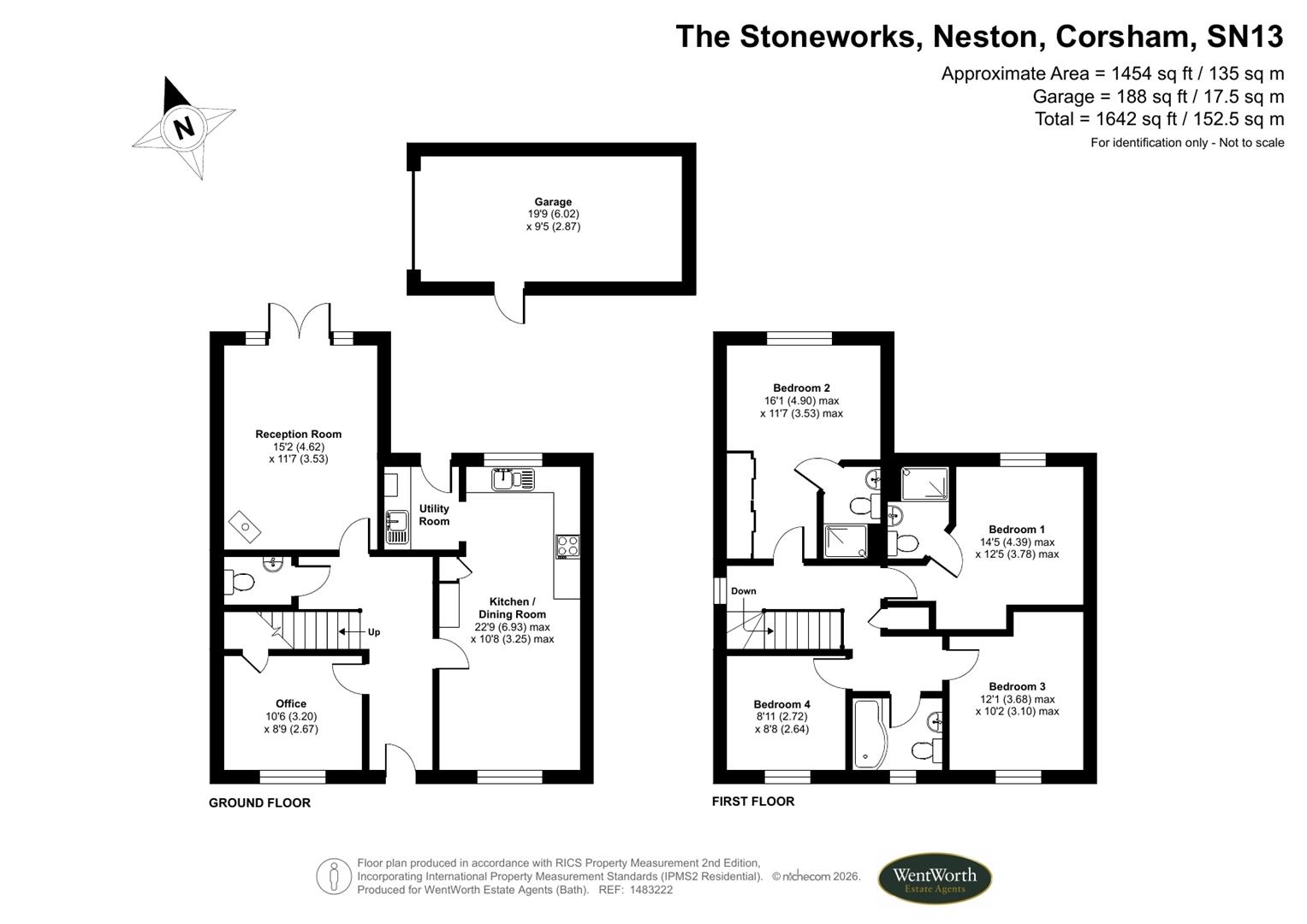 Floorplans For The Stoneworks, Neston, Corsham