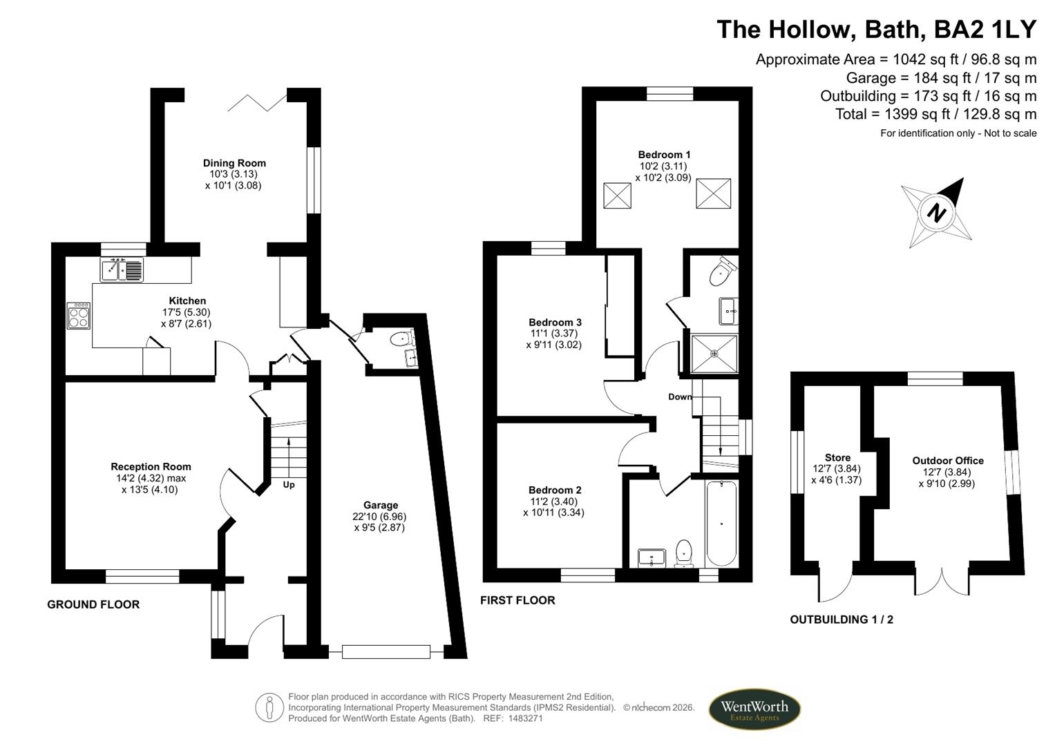 Floorplans For The Hollow, Bath
