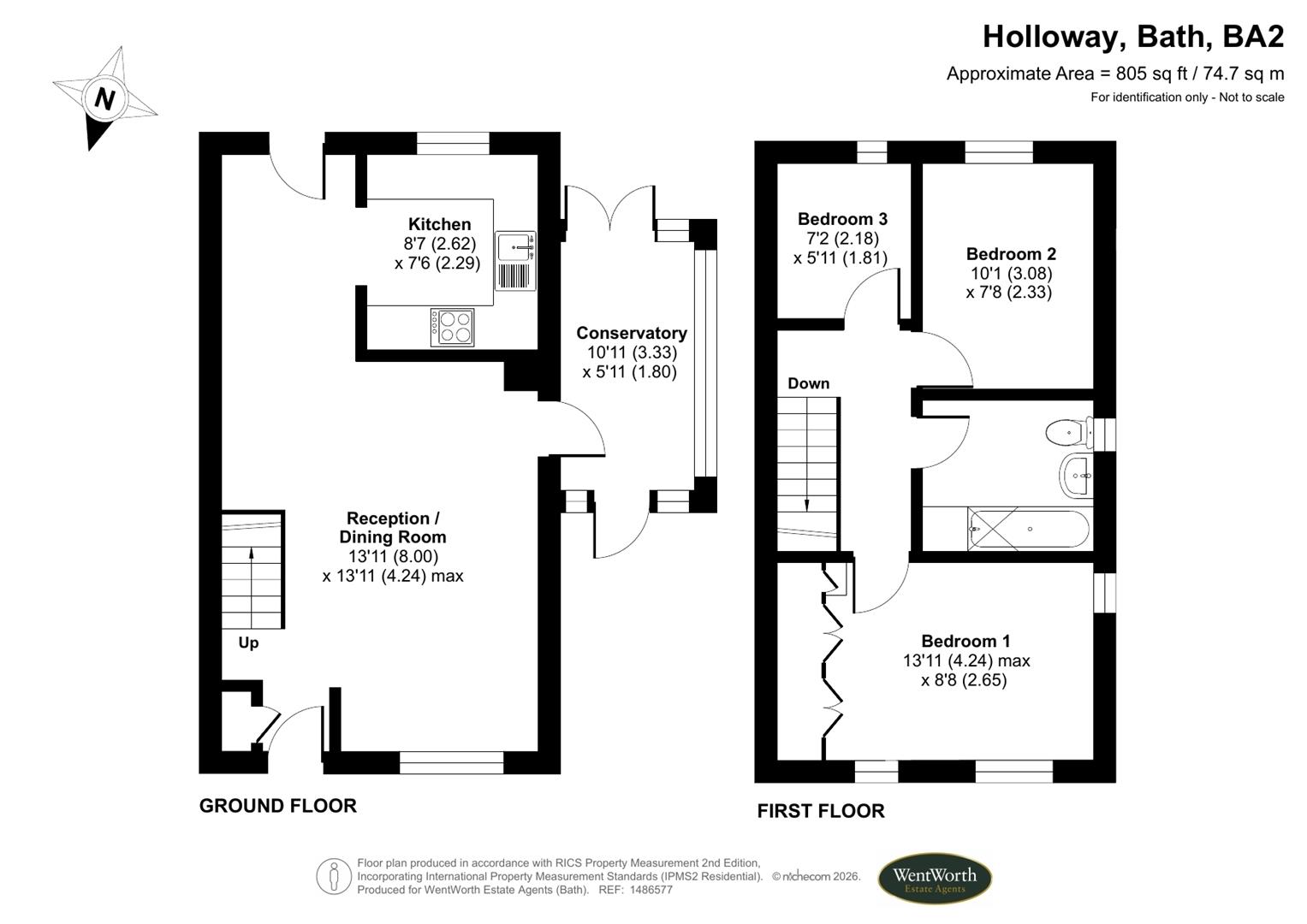 Floorplans For Holloway, Bath